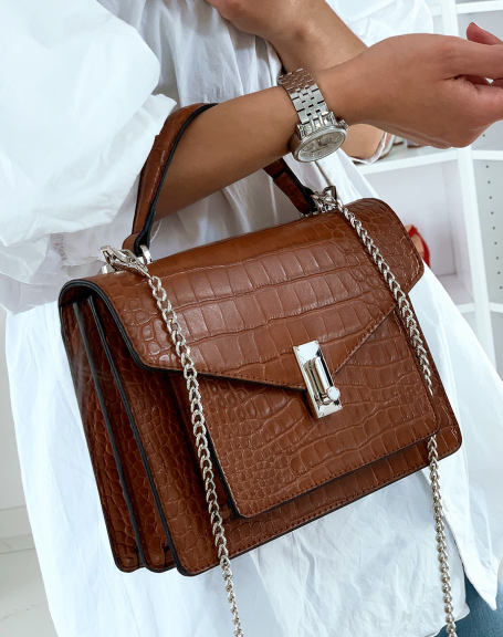 sac fourre tout en daim